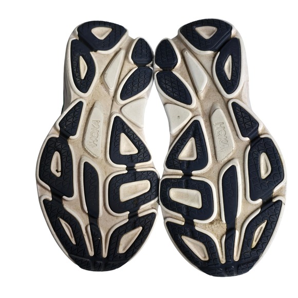 Hoka Bondi 8 Women Navy Orange Teal Running Shoes W 7.5 B 1127912 OSBB - Picture 8 of 8